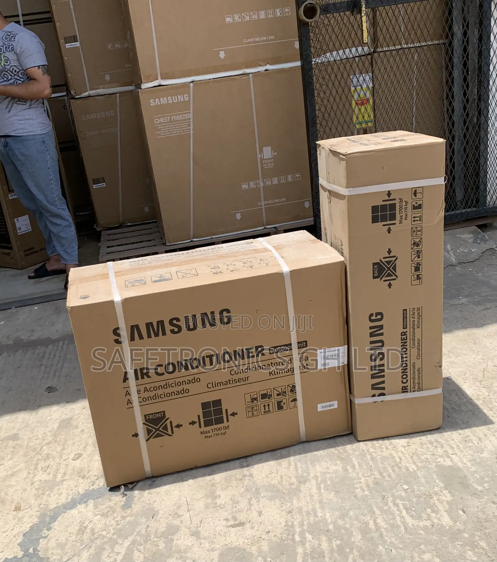 Available White Samsung 2.0hp Non-Inverter Split Air Conditioner
