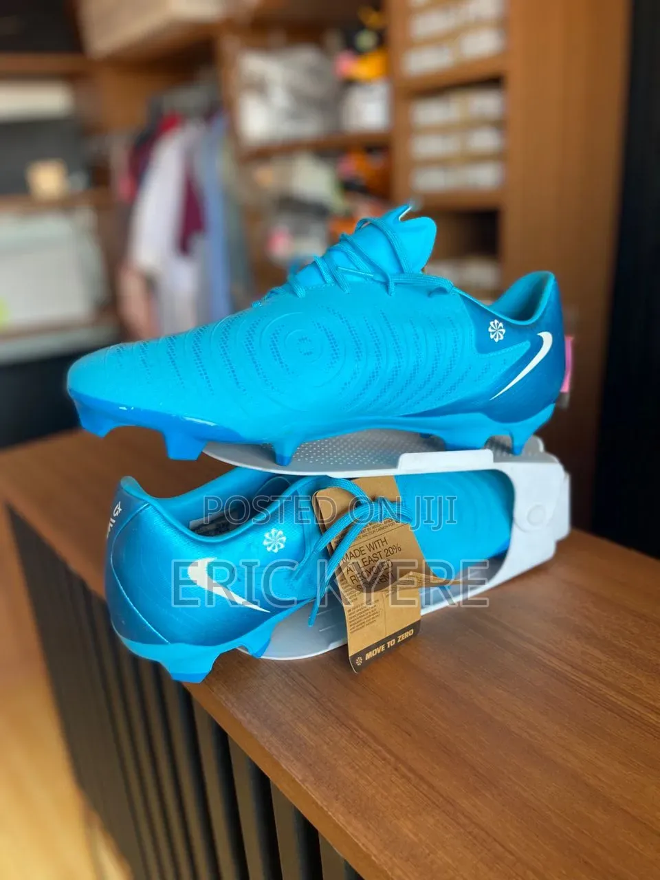 Original Nike Phantom Gx Football Boots – Blue Soccer Cleats