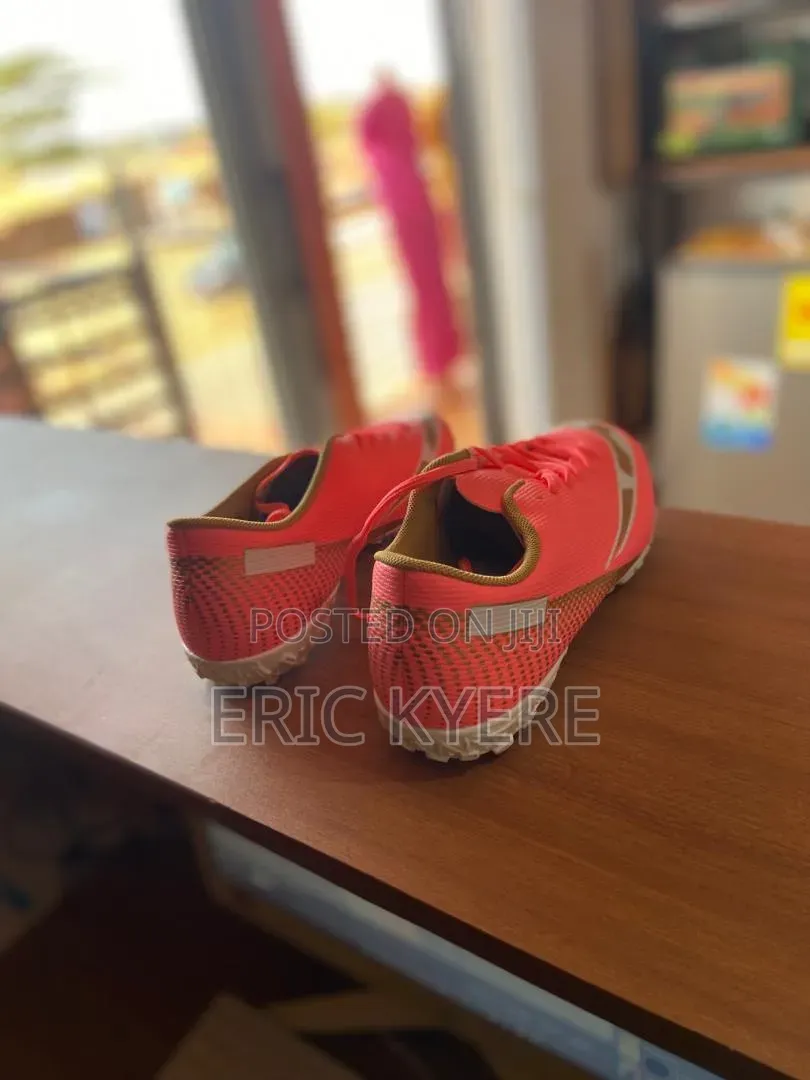 Nike Mercurial Turf Football Boots – Pink/Gold