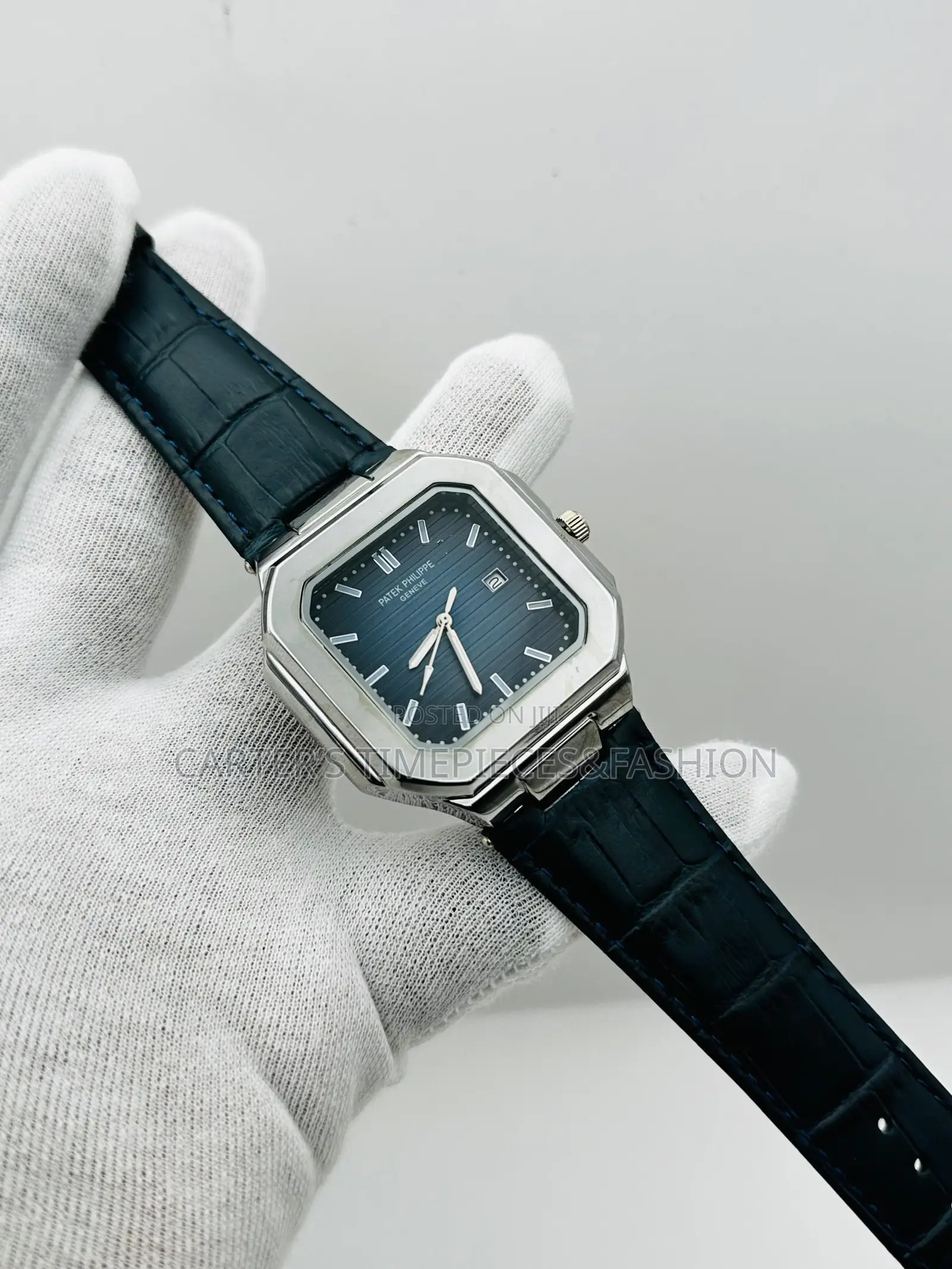 Patek Phillipe Geneve Leather Watch