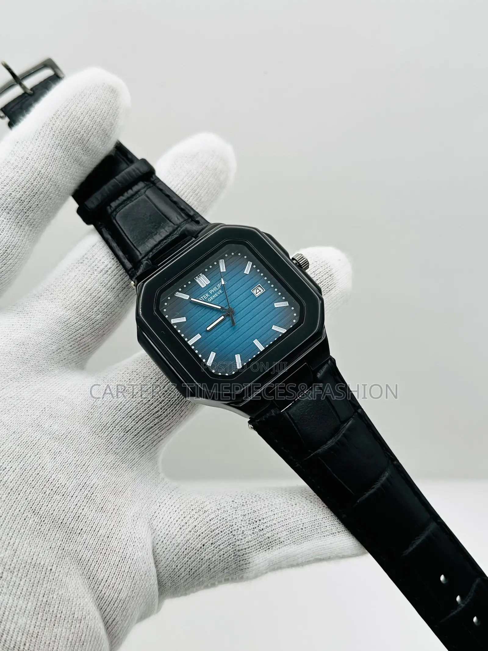 Patek Phillipe Geneve Leather Watch