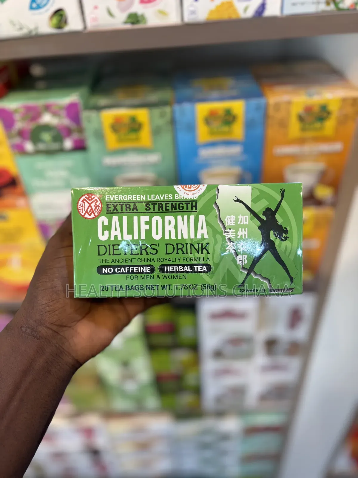 California Dieters Tea for Digestive Body Cleanse Support