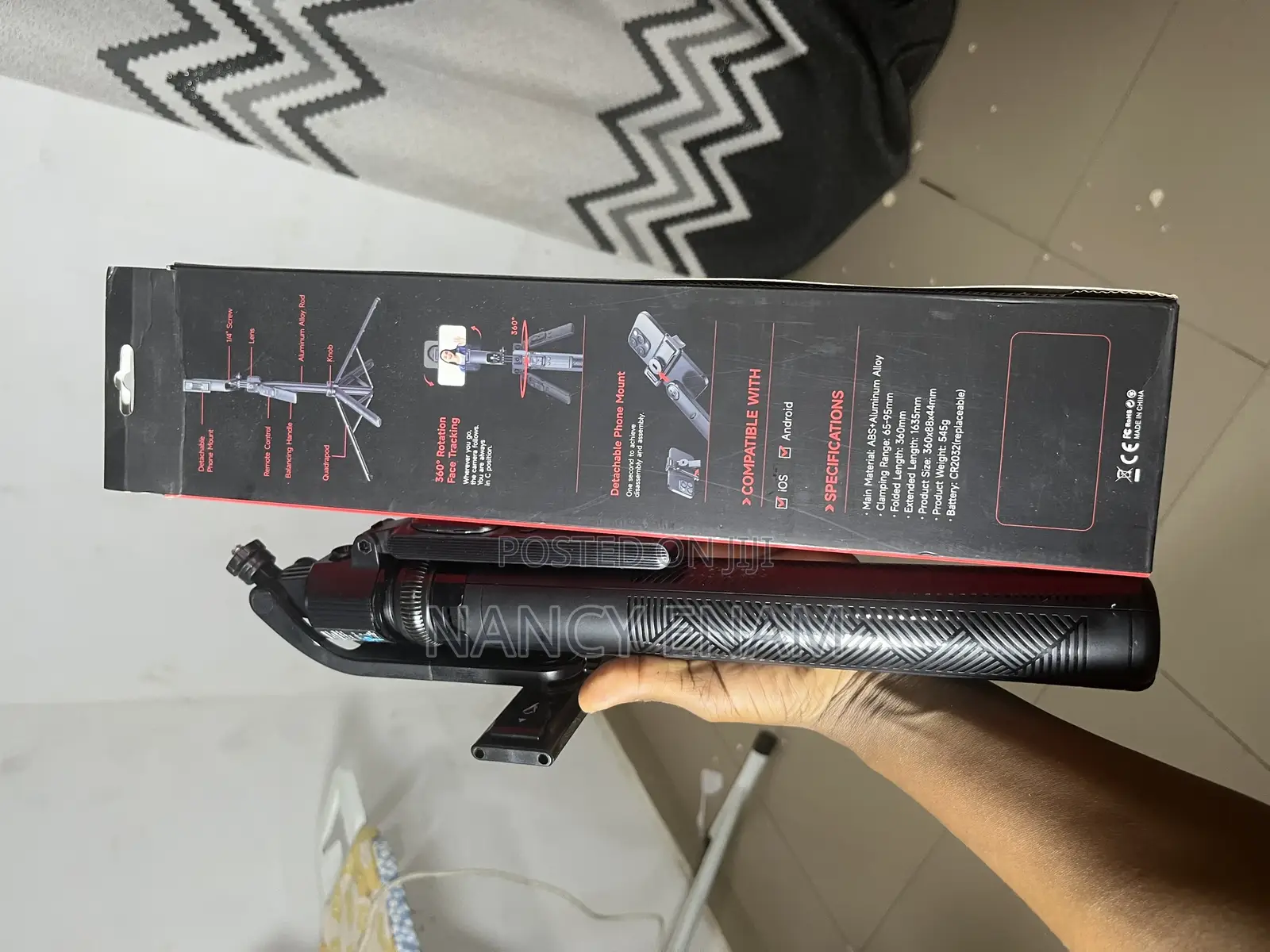 Tripod - Auto Rotate Bluetooth Tripod