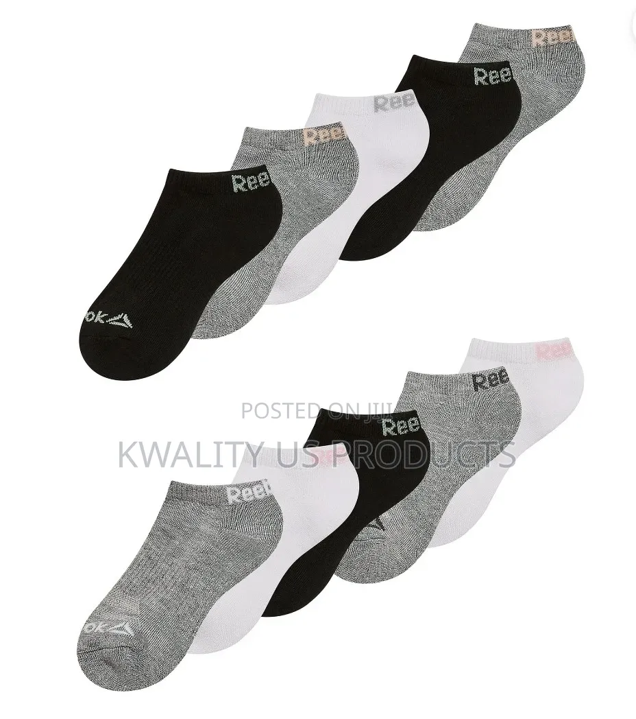 Reebok Pro-Series Girls Low Cut Socks - 10 Pairs