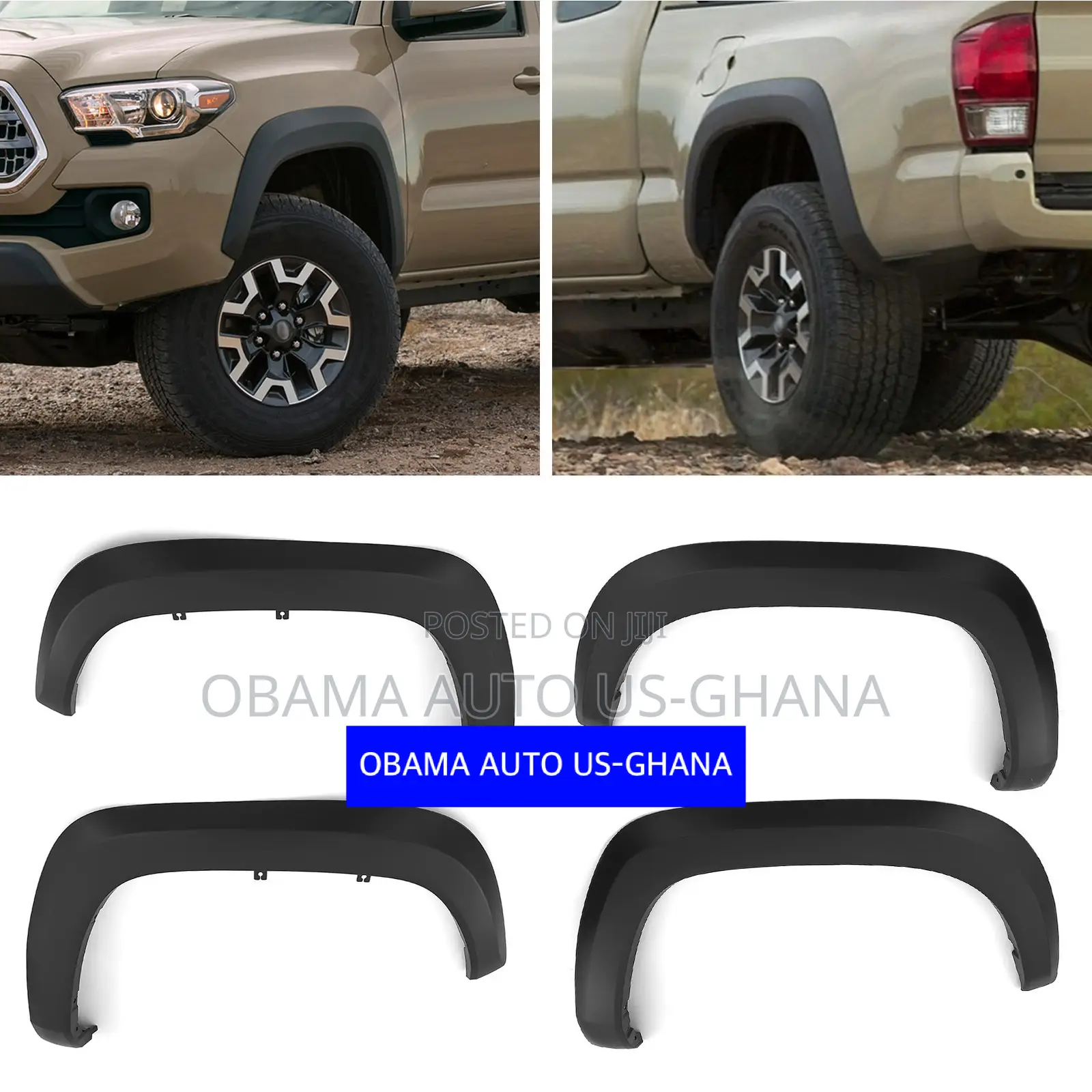 Tacoma Fender Moulding Flare 2016 2017 2018 2019 2020 2021 2022 2023