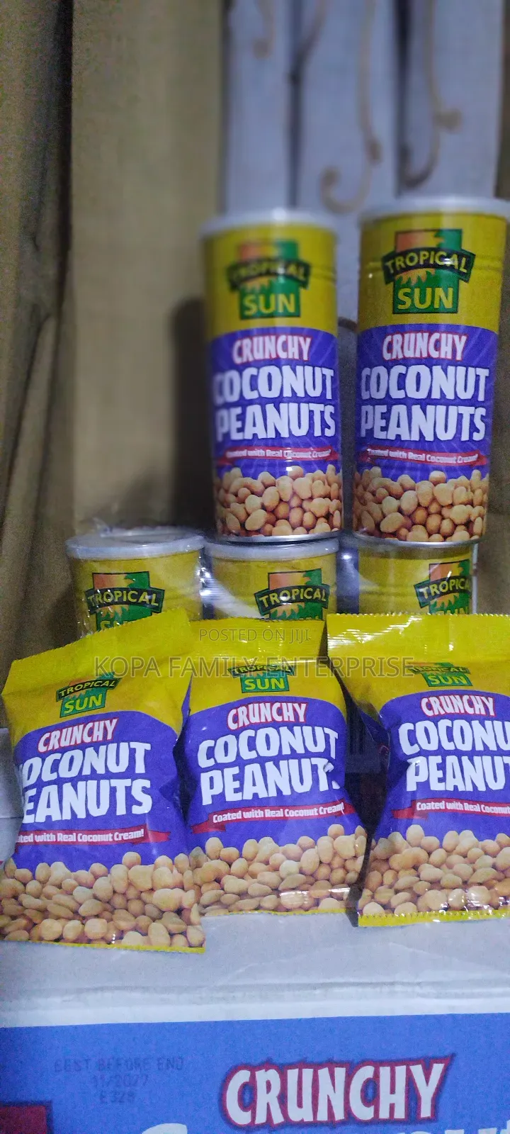 Tropicalsun Crunchy Coconut Peanuts Snacks