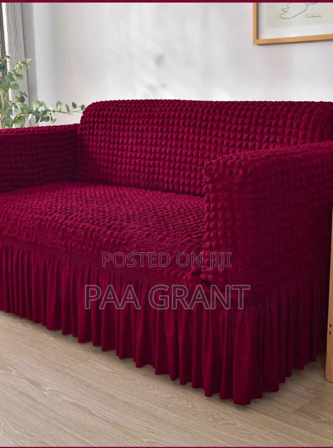 Refresh Your Sofa Instantly ( Cotton Sofa Skirt Covers in Diff Colors