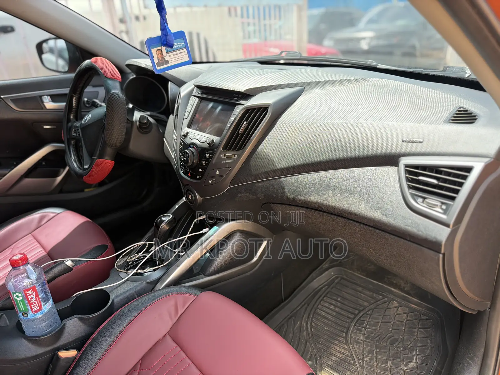 Hyundai Veloster 2017 Burgundy