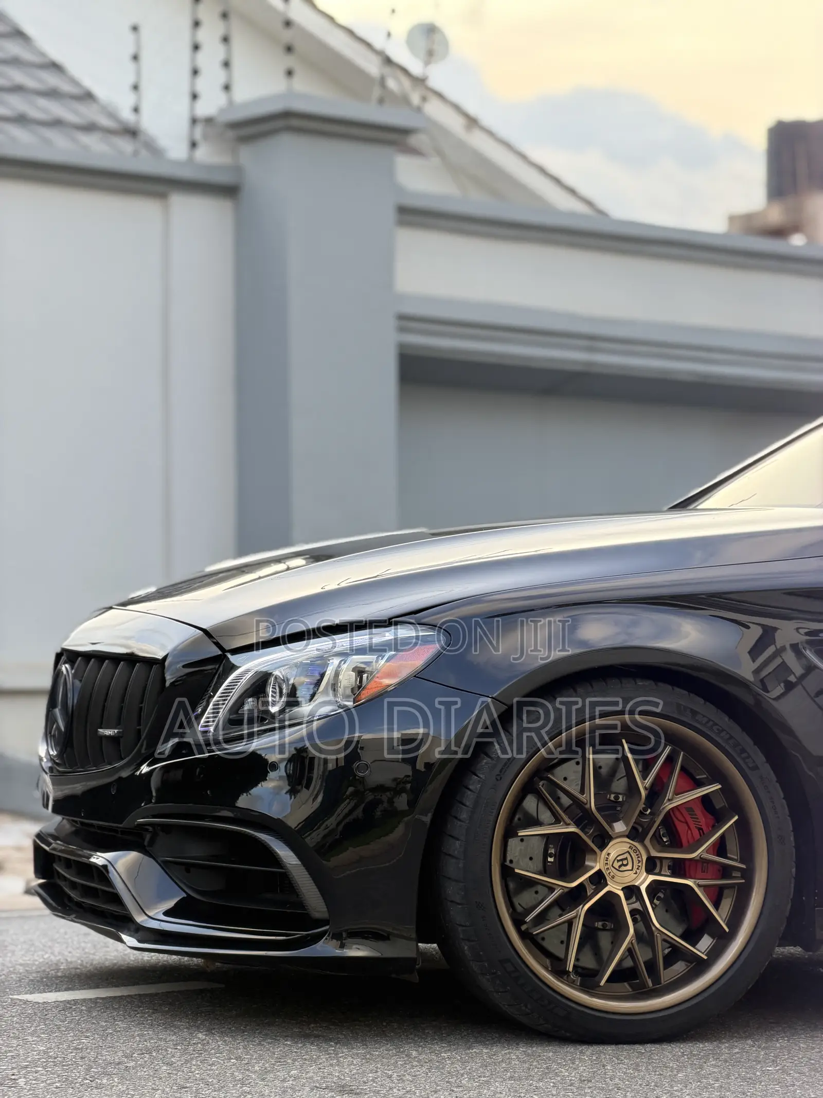 Mercedes-Benz C63 2019 Black