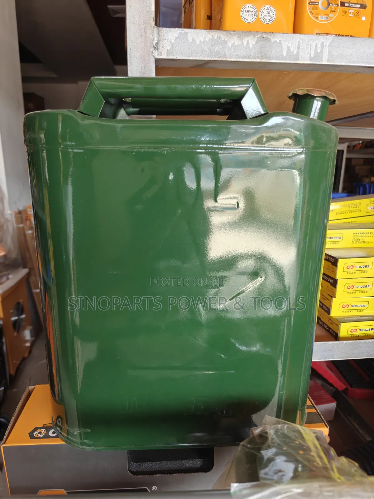 20l Metal Fuel Can Heavy Duty Jerry Can Petrol Diesel Container