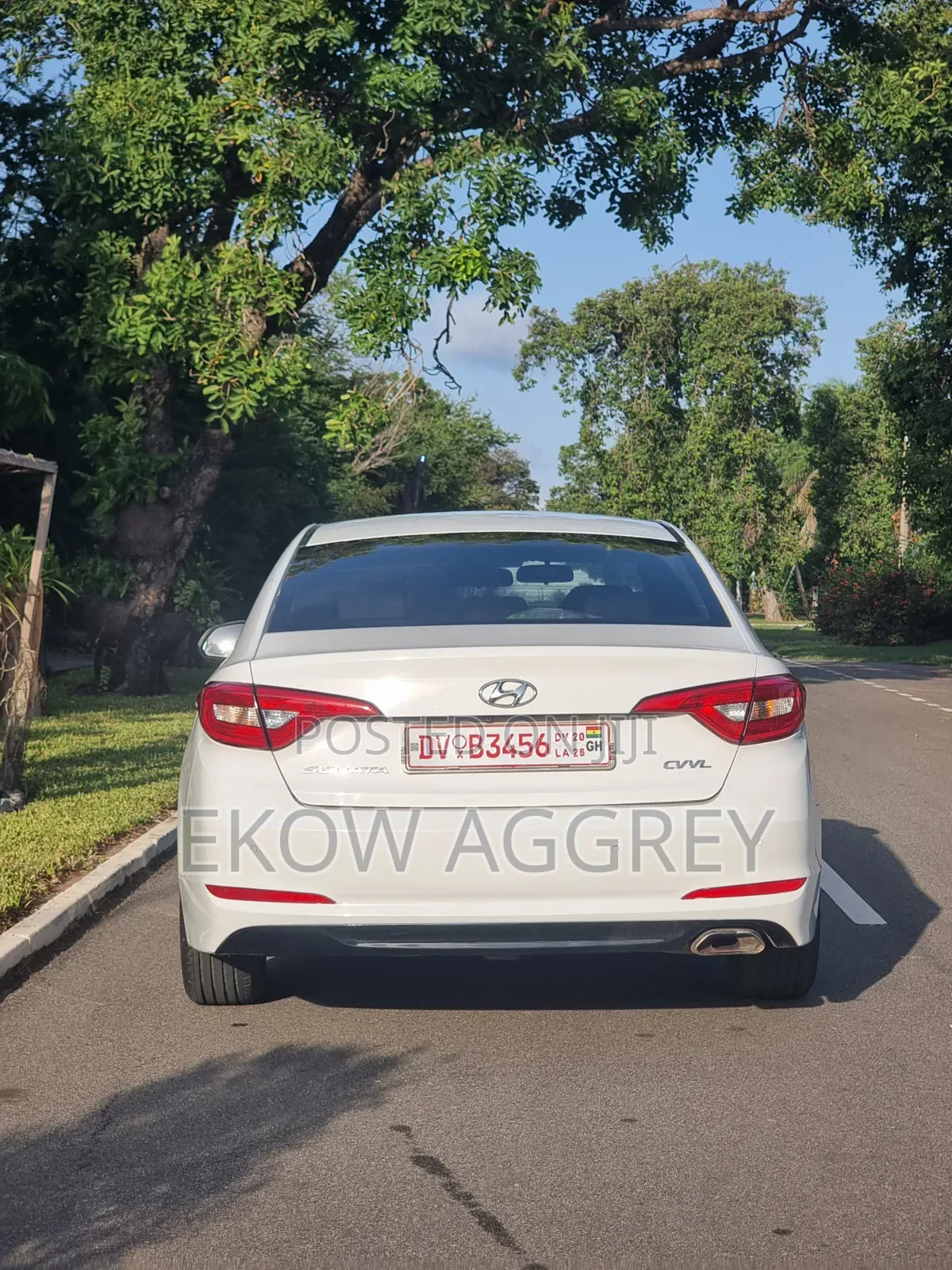 Hyundai Sonata Eco 4dr Sedan (1.6L 4cyl Turbo 7AM) 2015 White