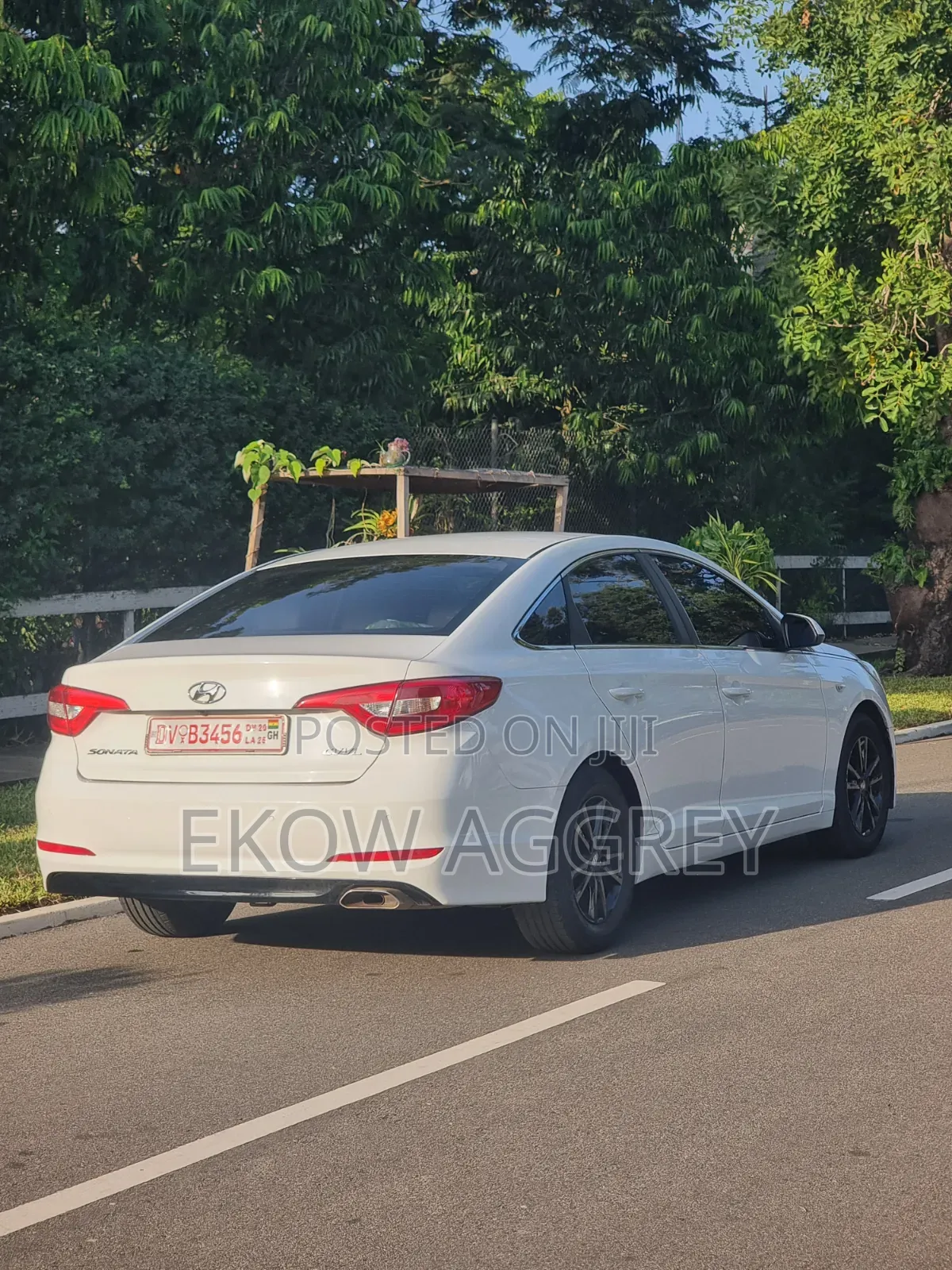 Hyundai Sonata Eco 4dr Sedan (1.6L 4cyl Turbo 7AM) 2015 White