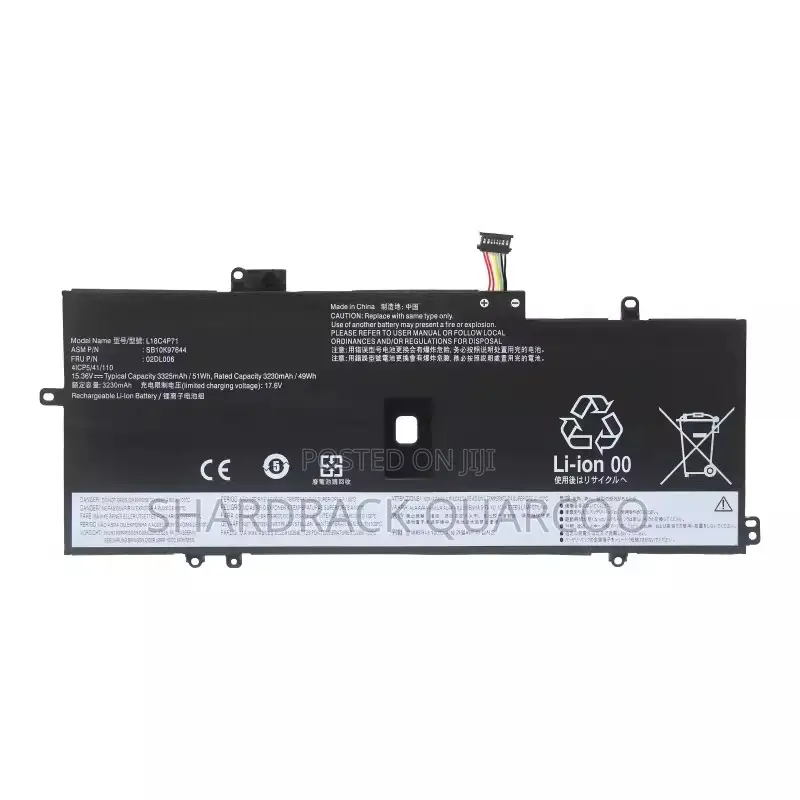 L18c4p71 L18m4p72 Battery Lenovo X1 Carbon 7th 2019 L18l4p71