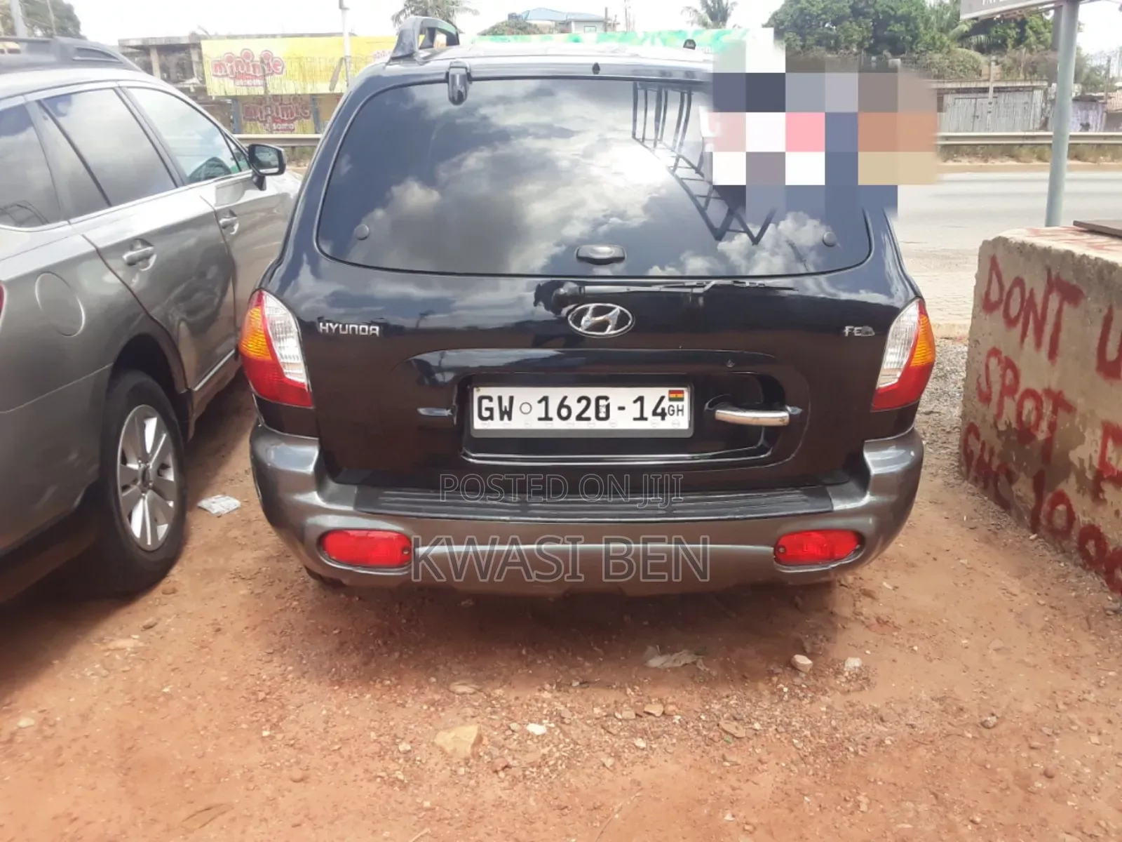 Hyundai Santa Fe 2004 Black