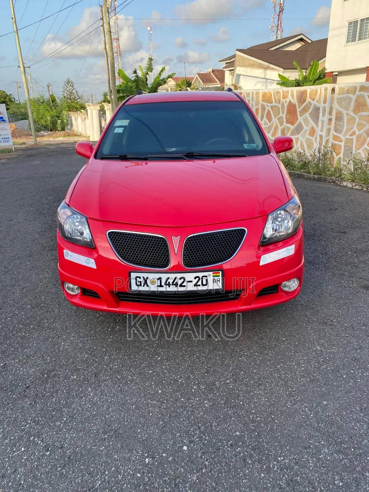 Pontiac Vibe 2007 Red
