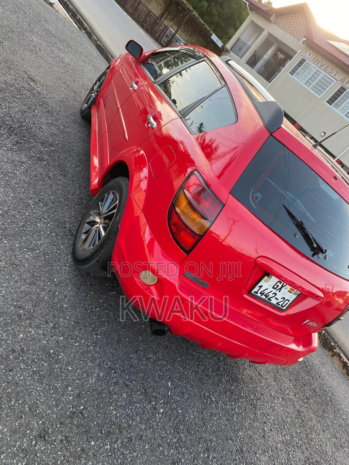 Pontiac Vibe 2007 Red