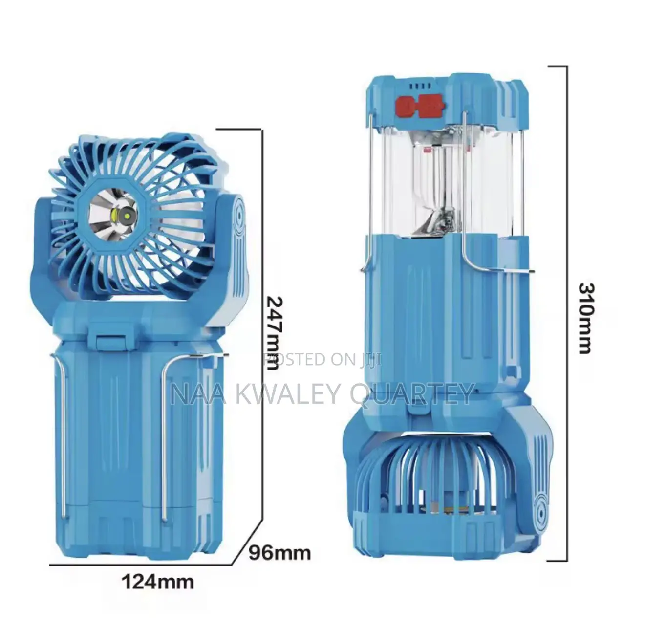 Rechargeable Light and Fan