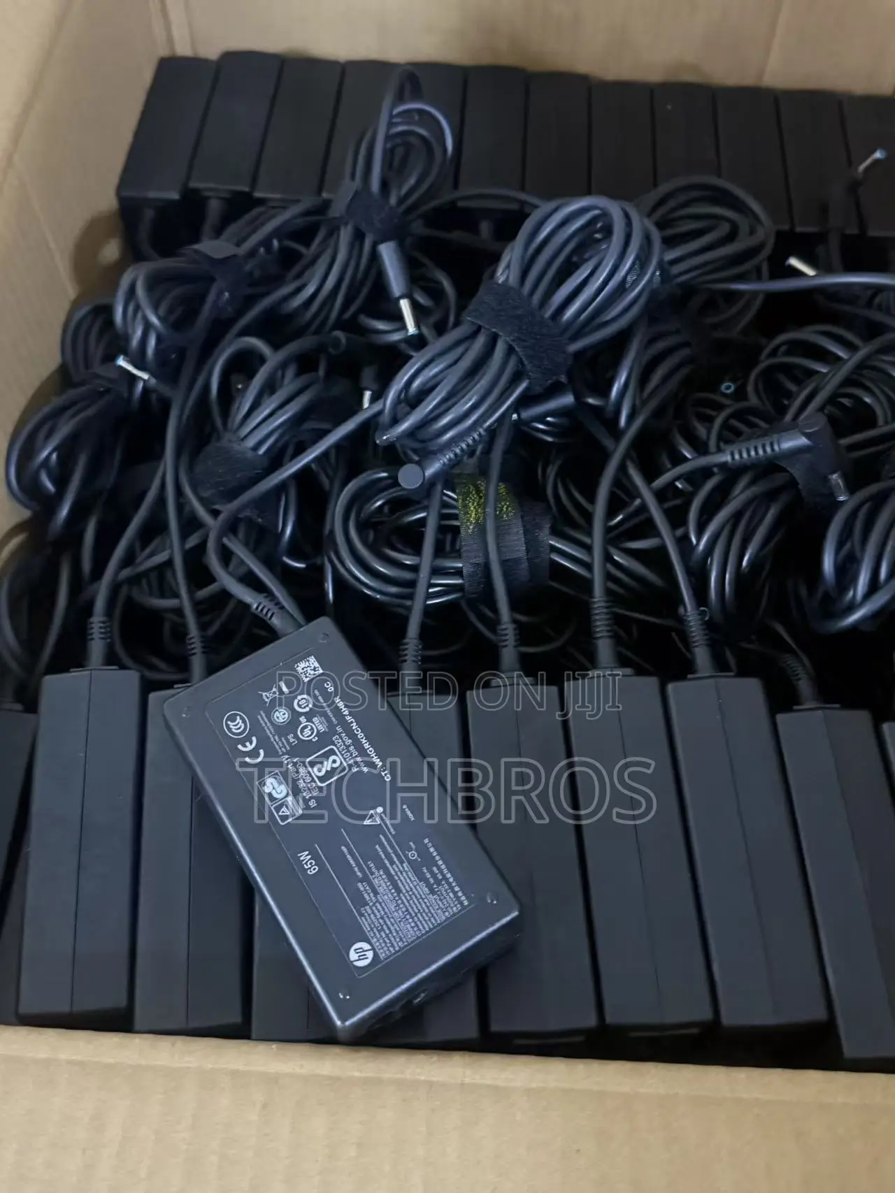 Original Hp 65w Blue Pin Charger( Home Used)