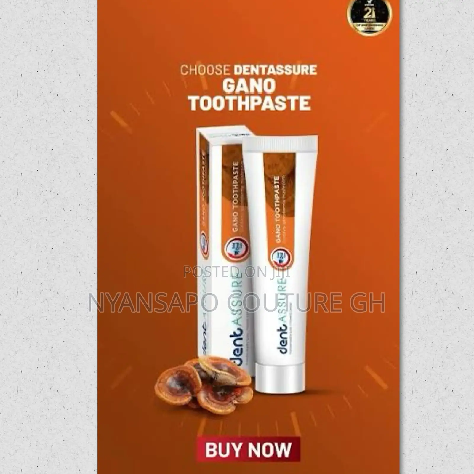 Vestige Dentassure Gano Toothpaste
