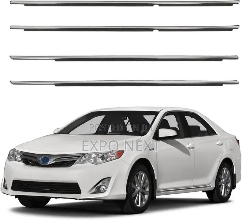 Car Window Moulding Trim Weatherstrip Chrome Seal for Camry 1996-2024
