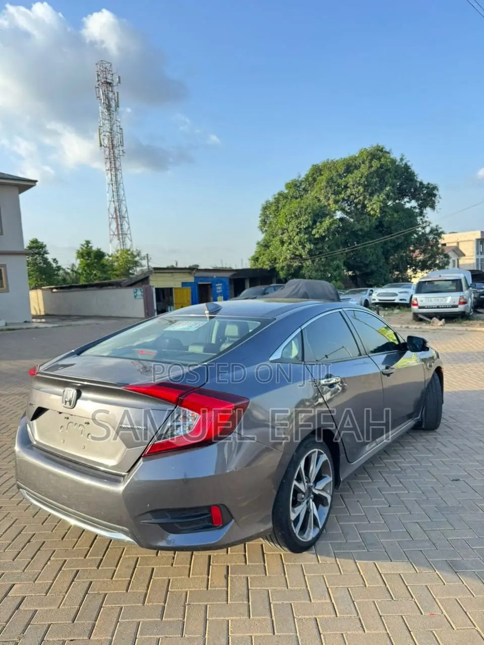 Honda Civic Touring Sedan 2019 Gray