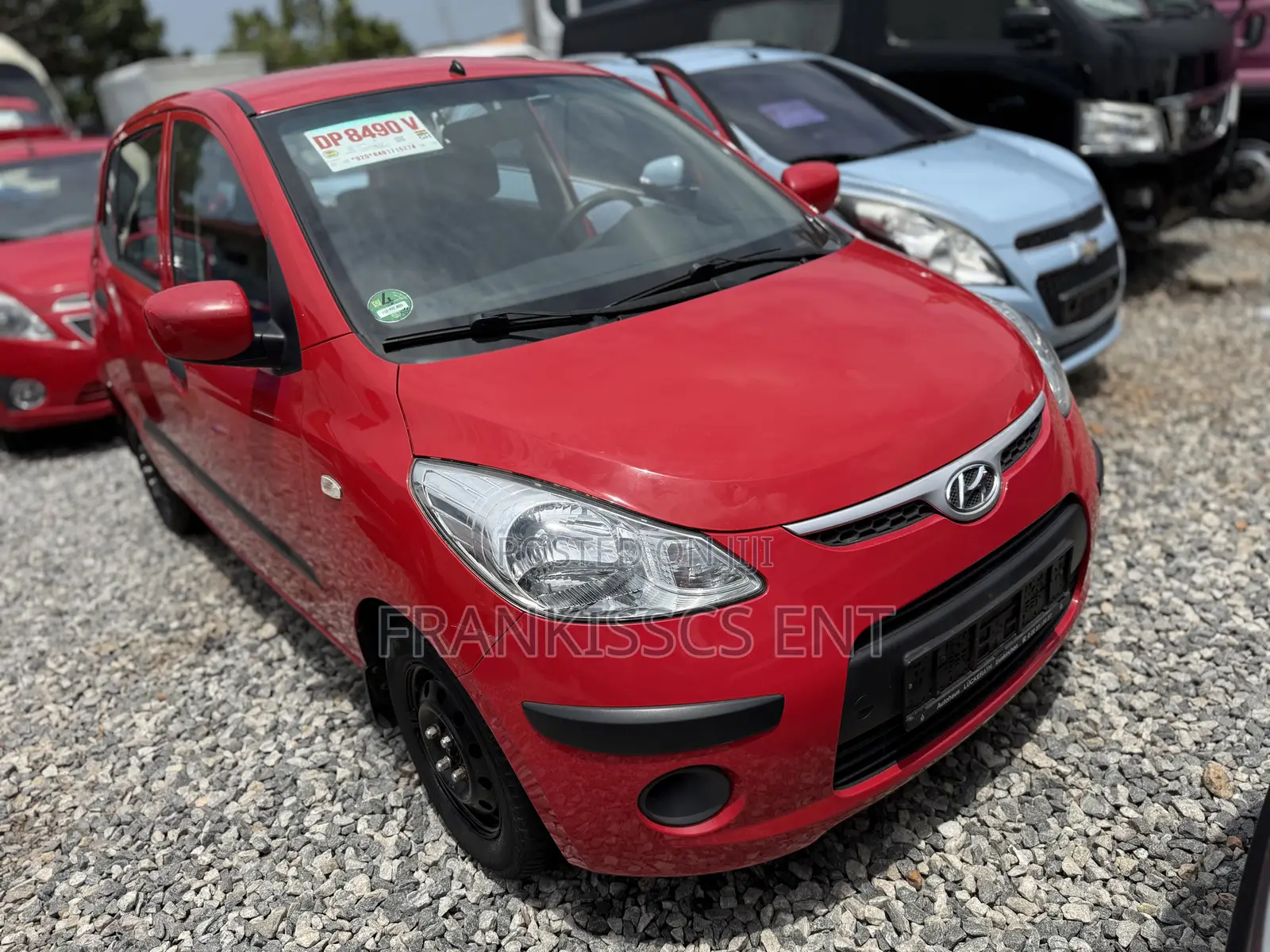 Hyundai I10 2008 Red