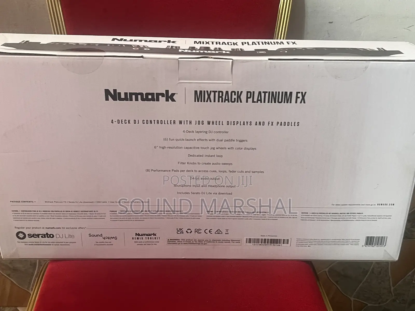 Numark Mixtrack Platinum Fx Dj Controller