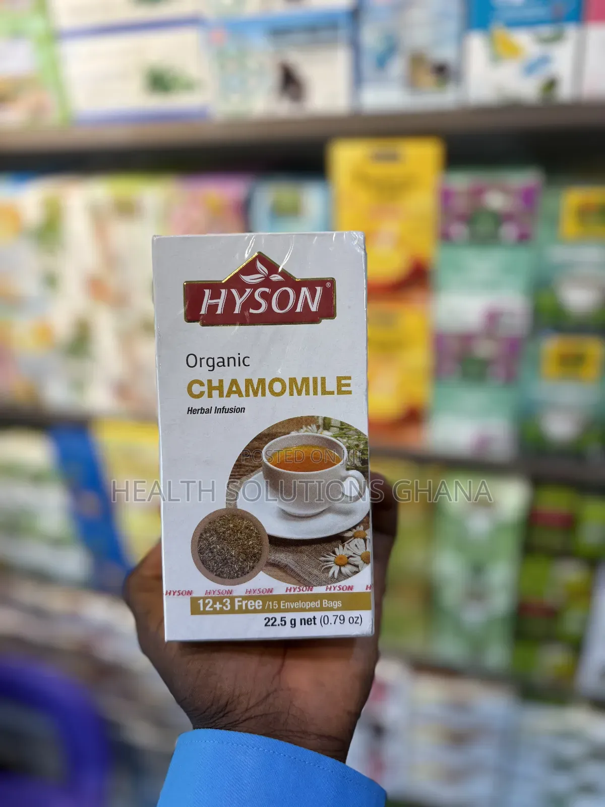 Hyson Chamomile Tea for Calm Relaxation Support