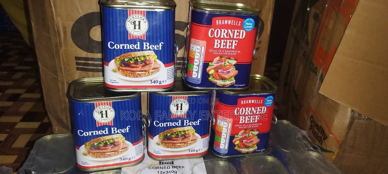 Corned Beef From the Uk