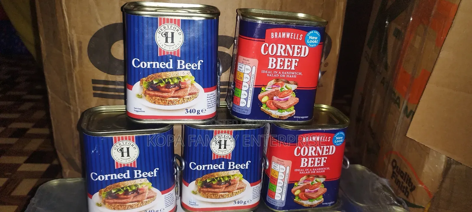 Corned Beef From the Uk