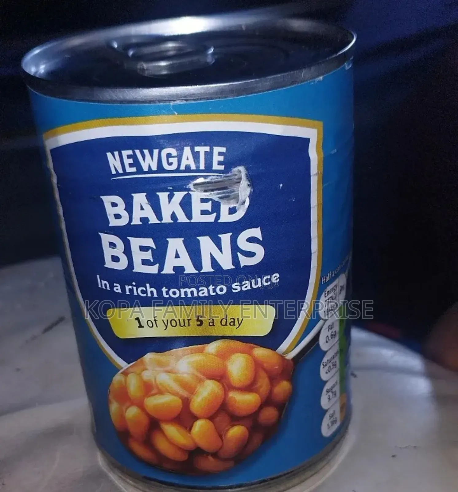 Baked Beans From the Uk