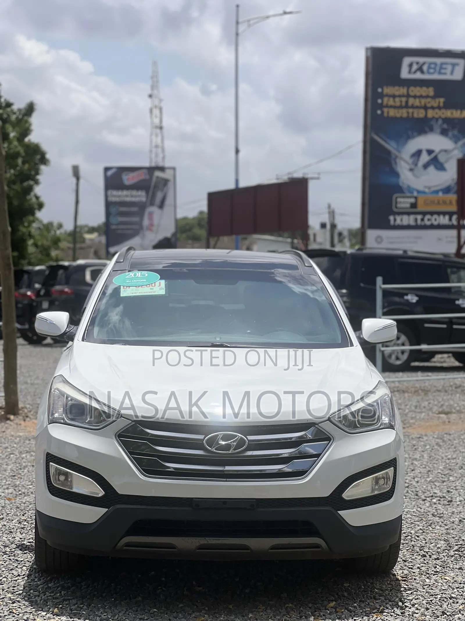 Hyundai Santa Fe Limited AWD 2016 White