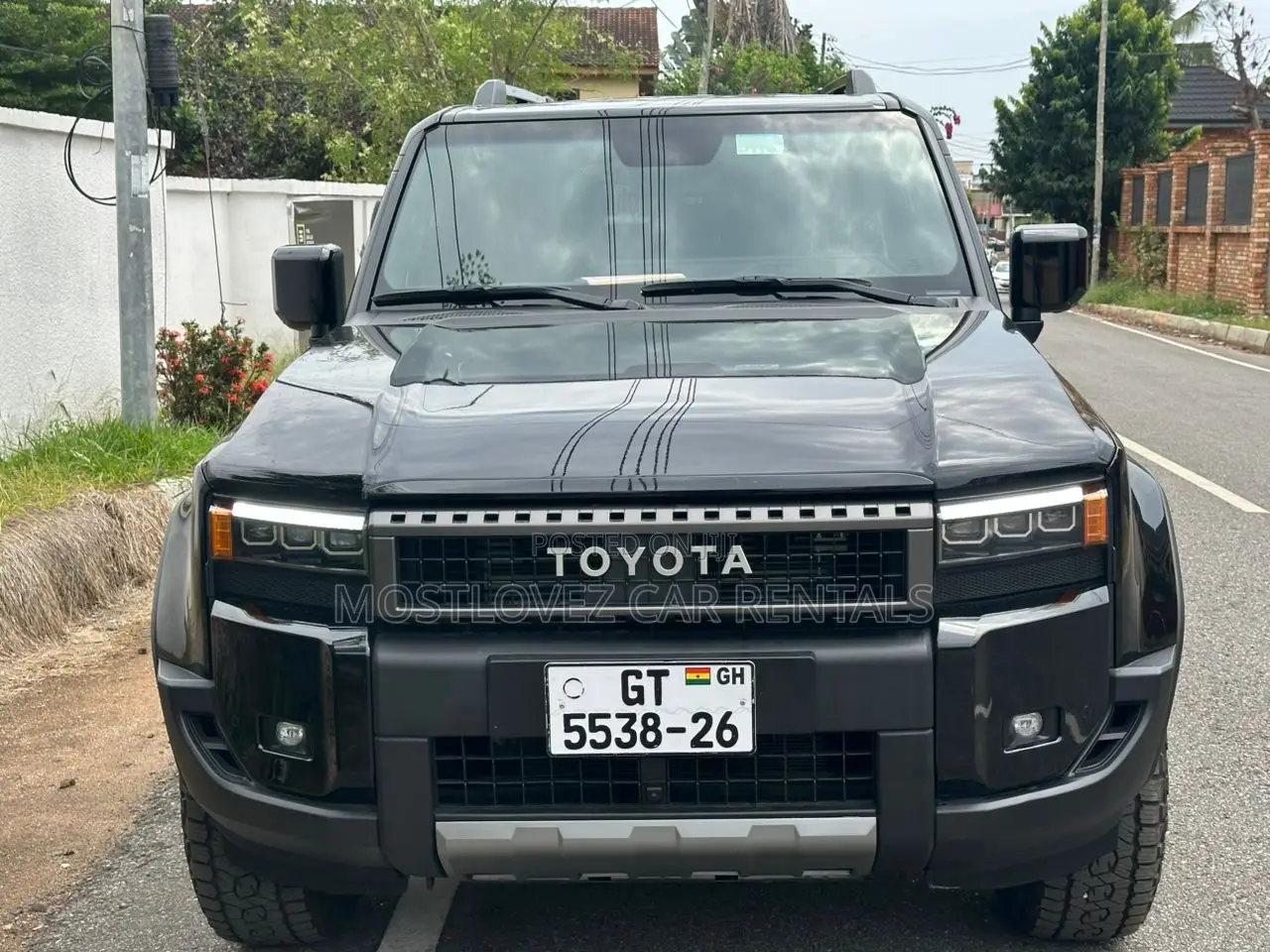 Car Rental- Land Cruiser Prado for Hire