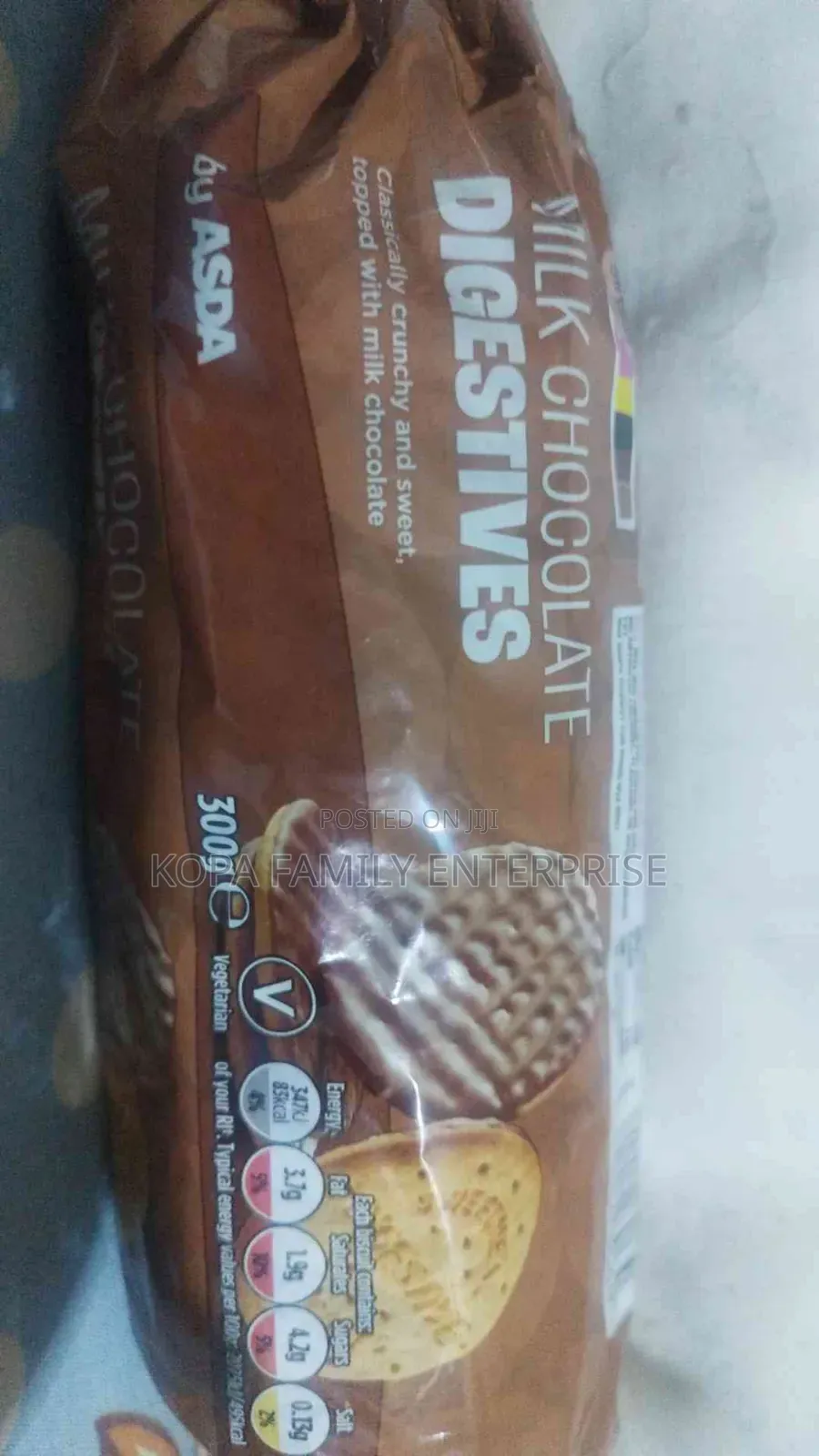 Milk Chocolate Digestive Biscuits