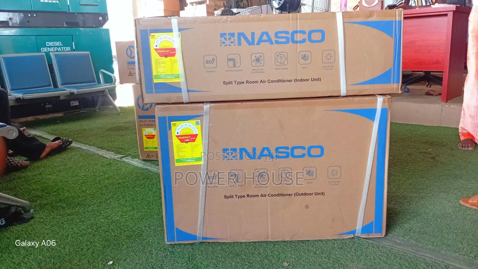 Nasco 1.5hp Split Ac – Powerful Airflow Fast Cooling1.5hp Ac
