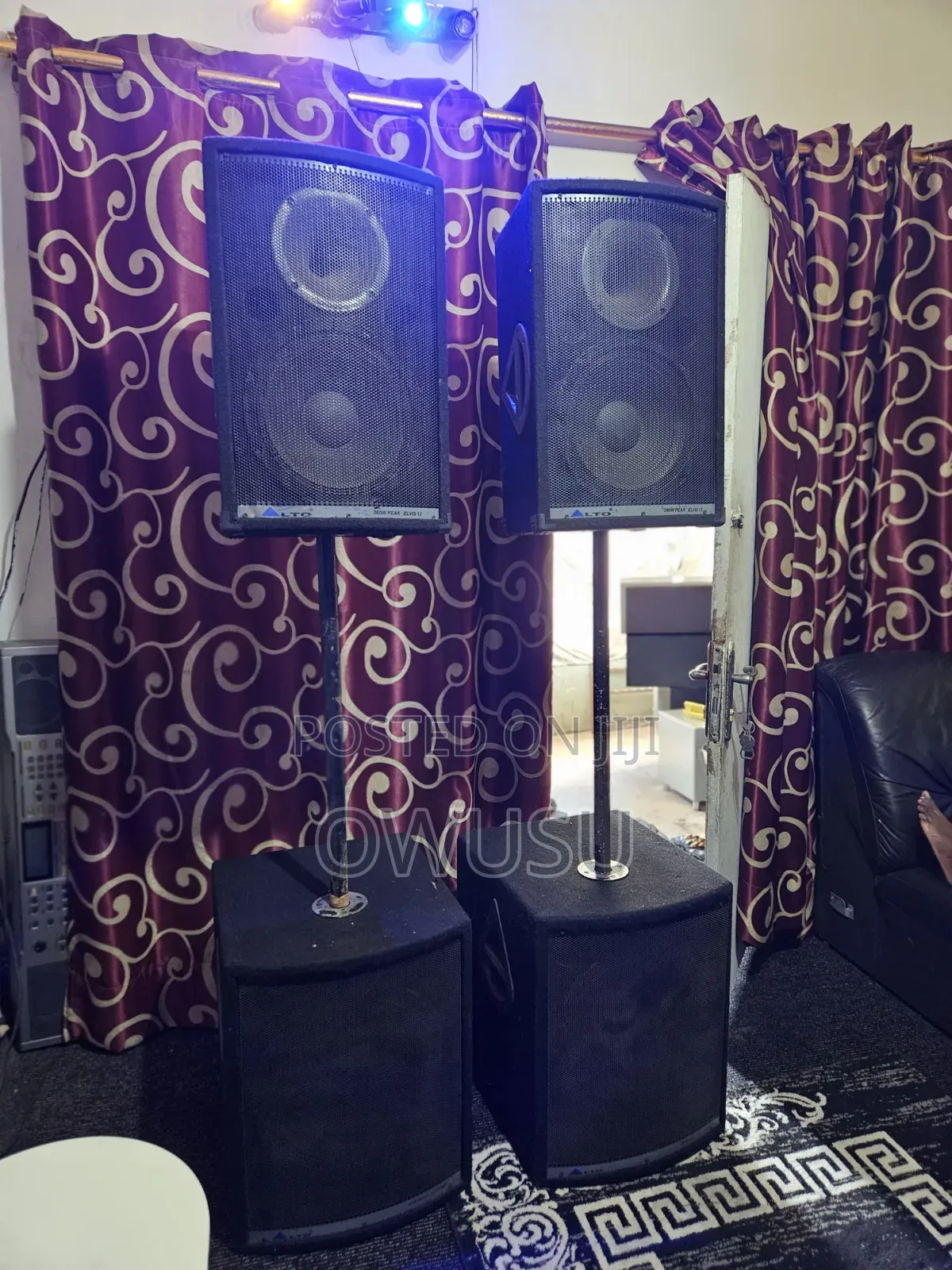 Alto 12inc Mid 15inch Bass
