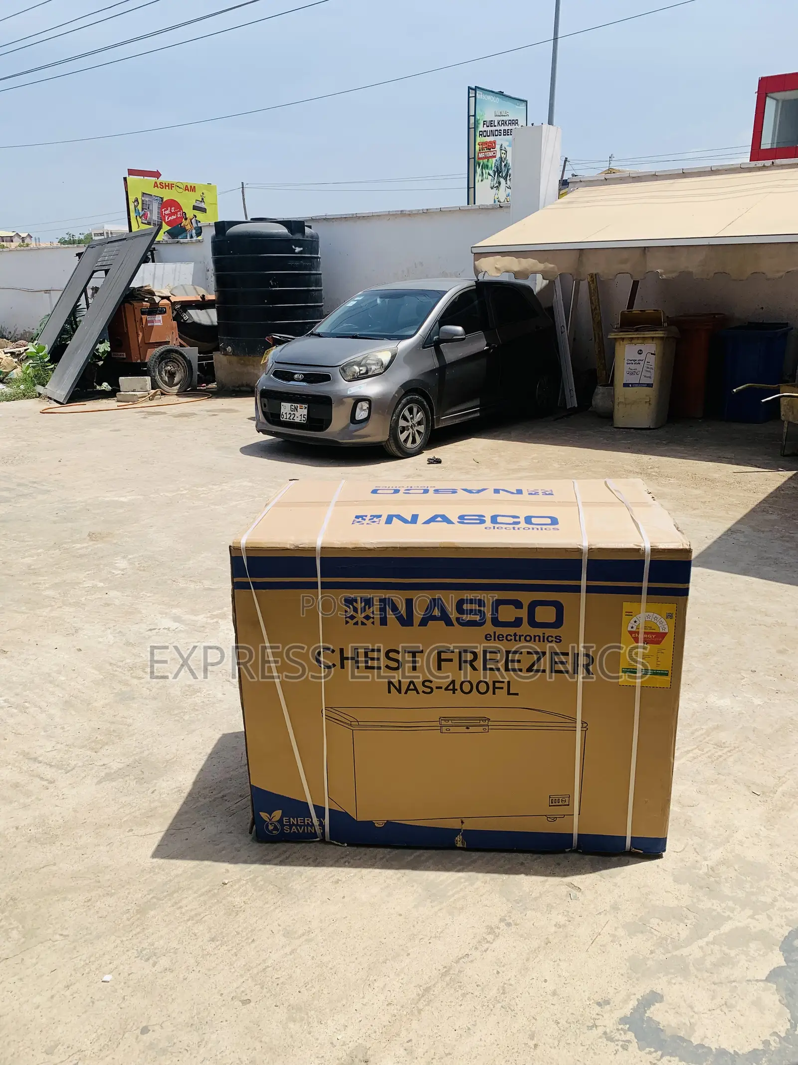 Quality Sleek Chest Freezer Single Door 288l Nasco Nas-400fl