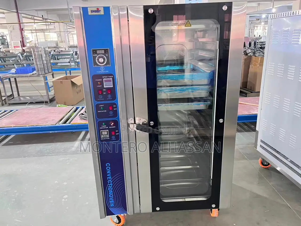 Gas Convectional Oven 8 Trays