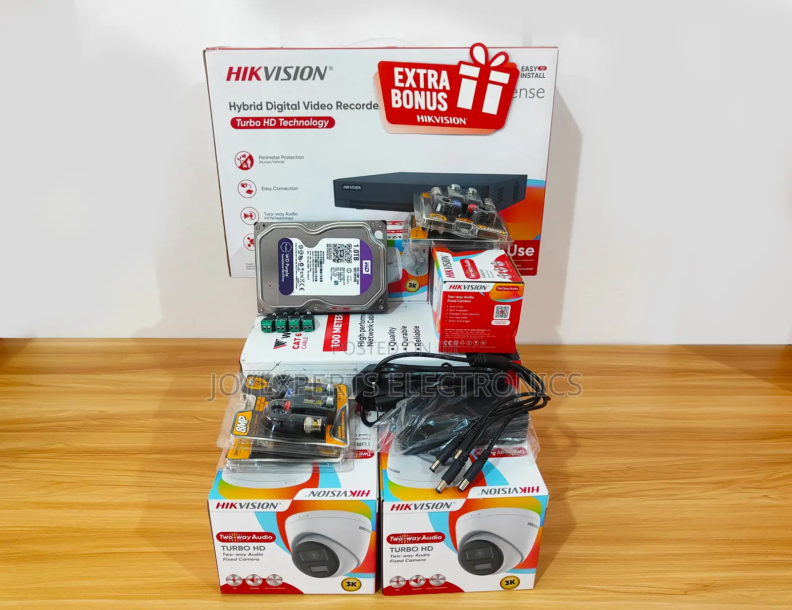Smart CCTV Full Color Package and Audio
