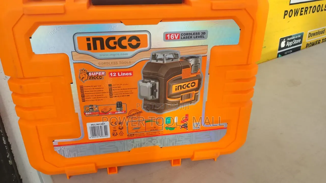 Cordless 3d Laser Lever