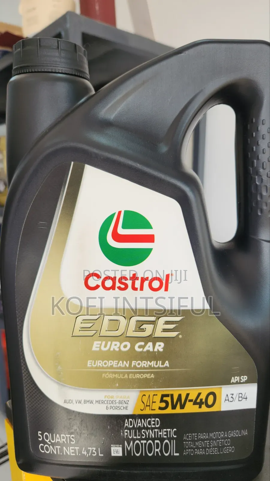 Castrol Edge, Engine Oil.