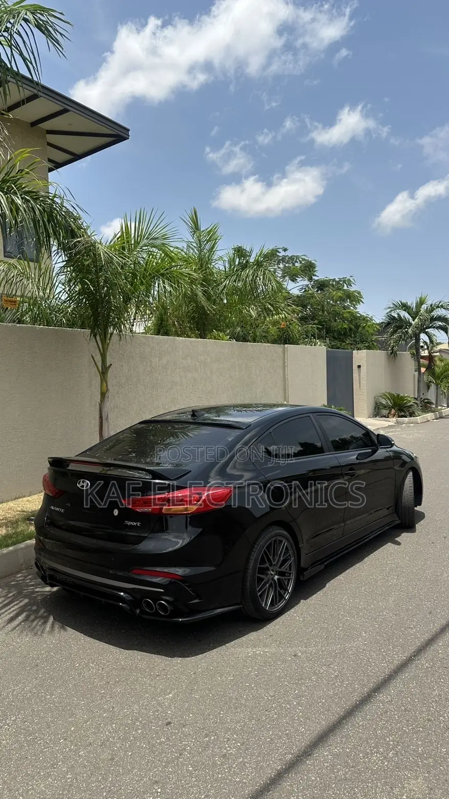 Hyundai Avante 2018 Black