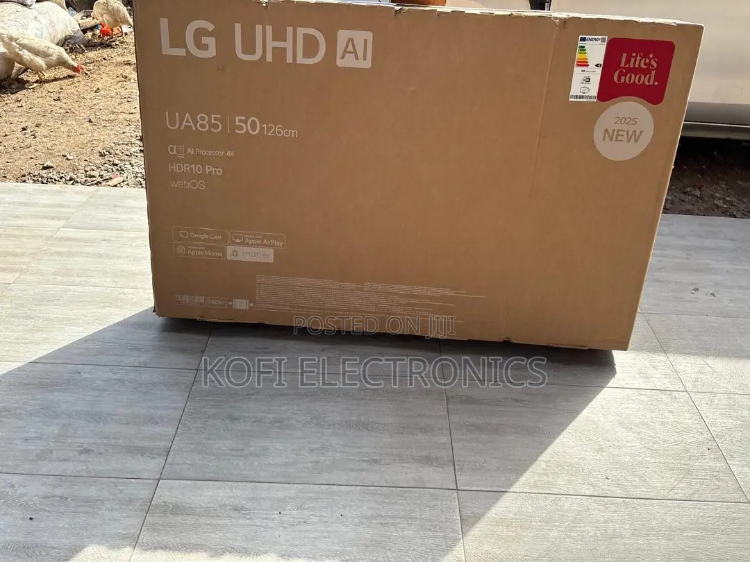 Lg 50” Uhd Ai Smart Tv With Stunning Picture Quality