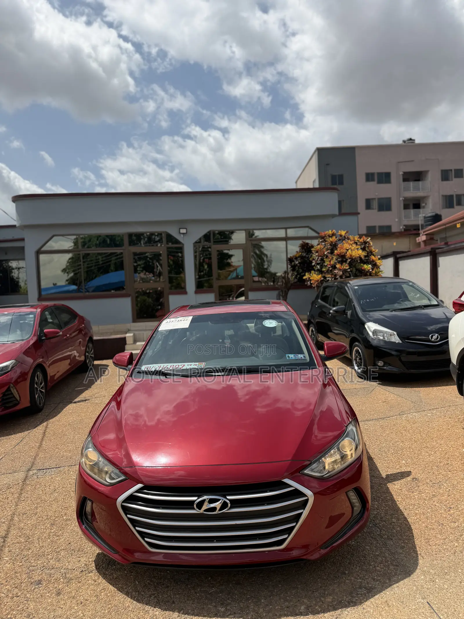 Hyundai Elantra Limited 2018 Red
