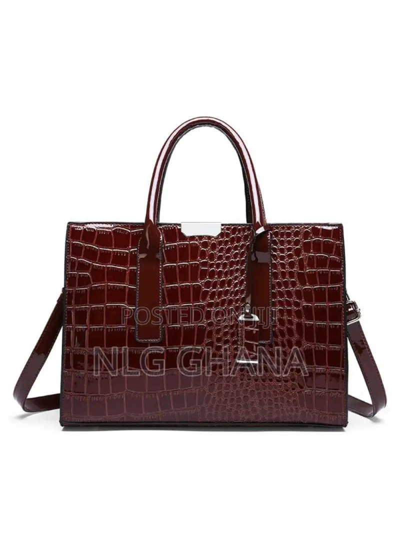 Fashion Crocodile Texture Handbag Pu Leather Women Tote Bag Tvx16919