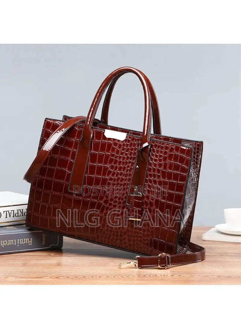 Fashion Crocodile Texture Handbag Pu Leather Women Tote Bag Tvx16919