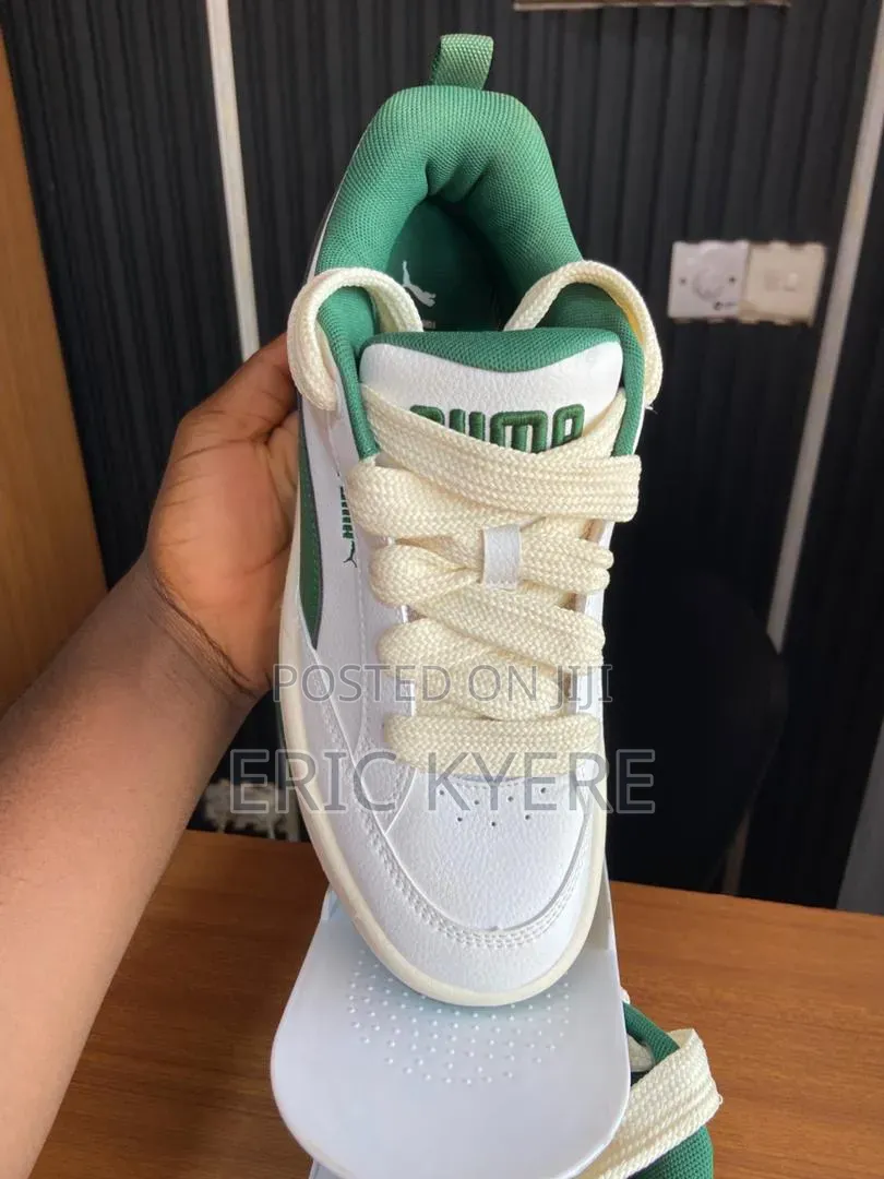 Puma Casual Sneakers White Green