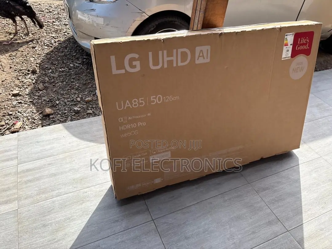 Lg 50” Uhd Ai Television Clear, Smart Powerful