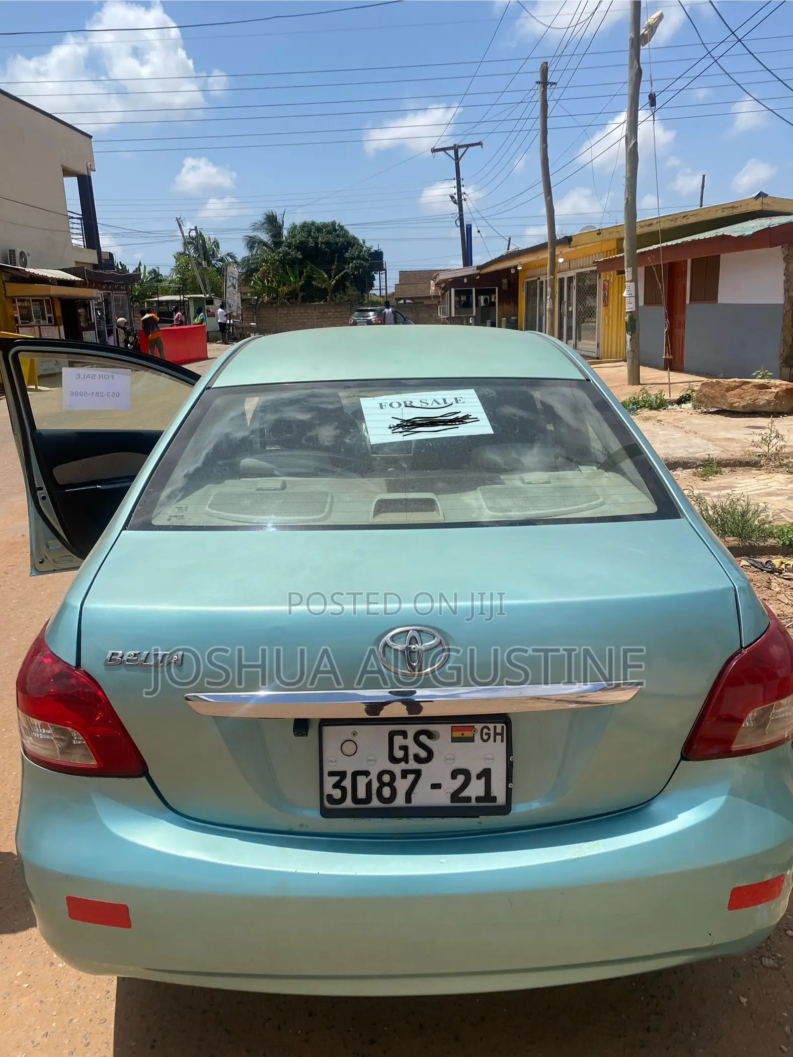 Toyota Belta 2010 Green