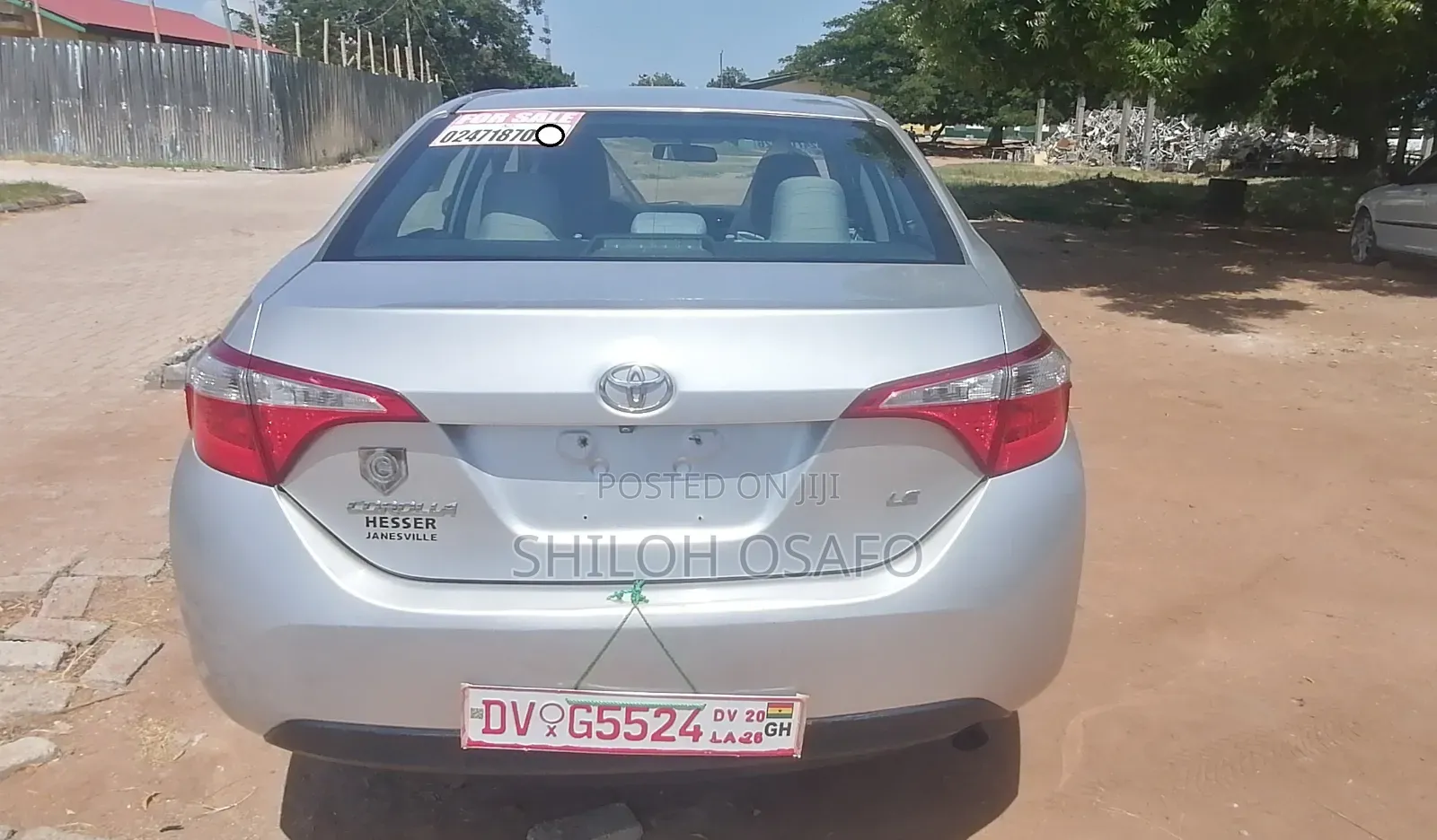 Toyota Corolla LE 4dr Sedan (1.8L 4cyl CVT) 2016 Silver